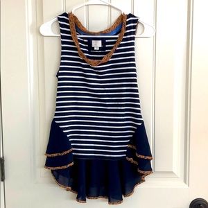 Peplum Anthropologie tank